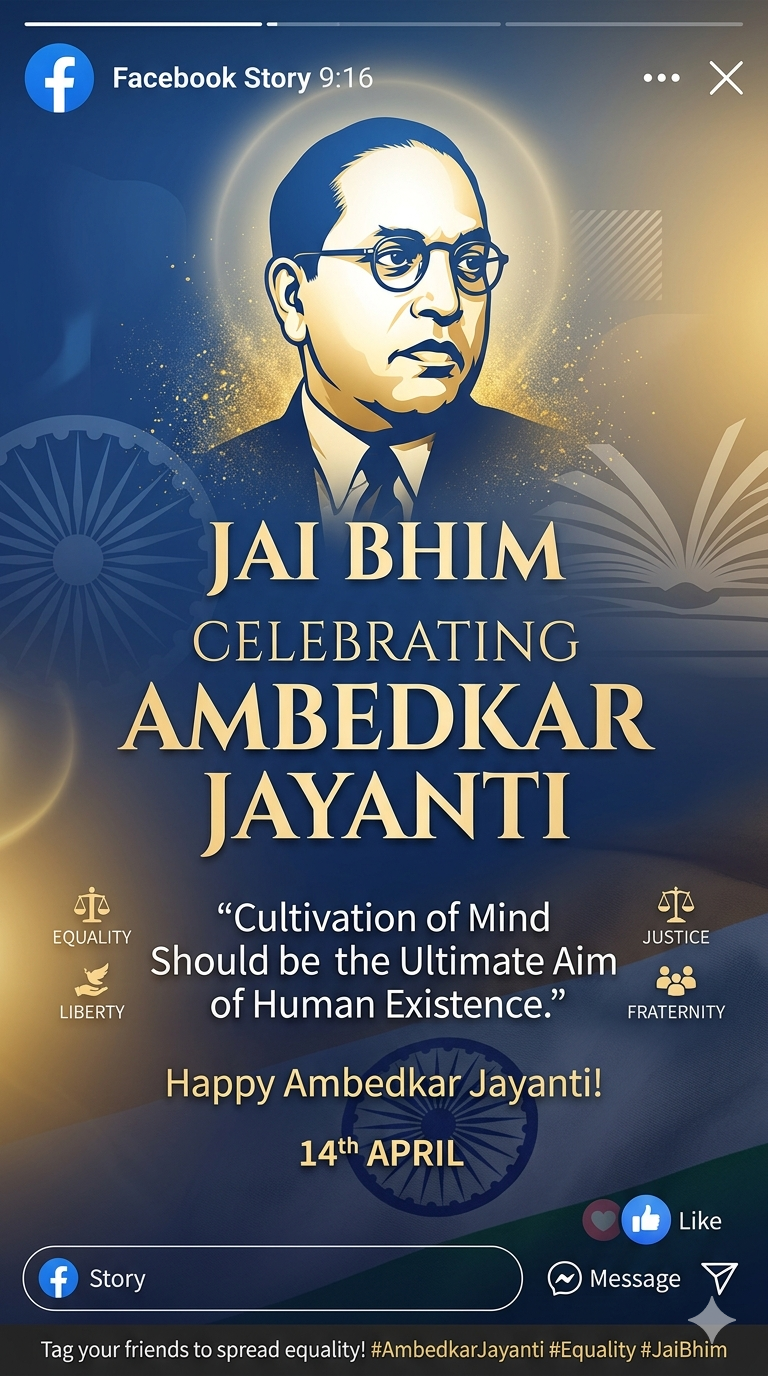 Ambedkar Jayanti Quotes, Greetings