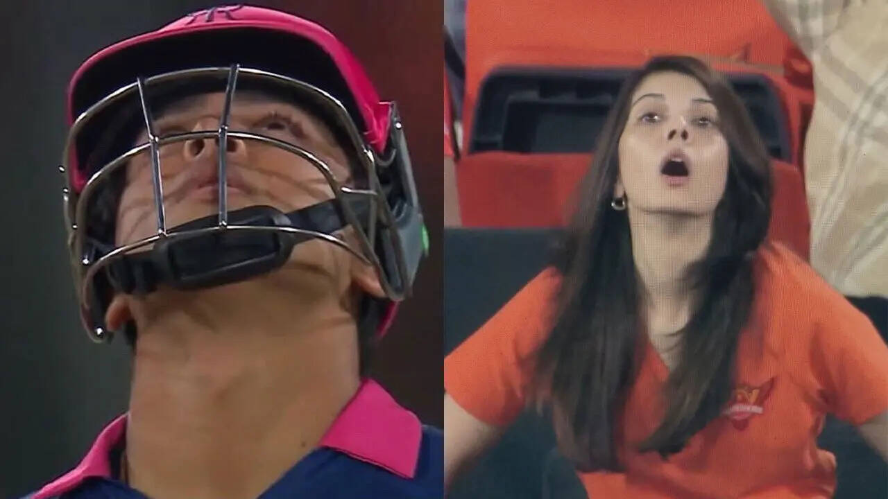 Vaibhav Sooryavanshi falls for golden duck; Kavya Maran's wild celebration goes viral