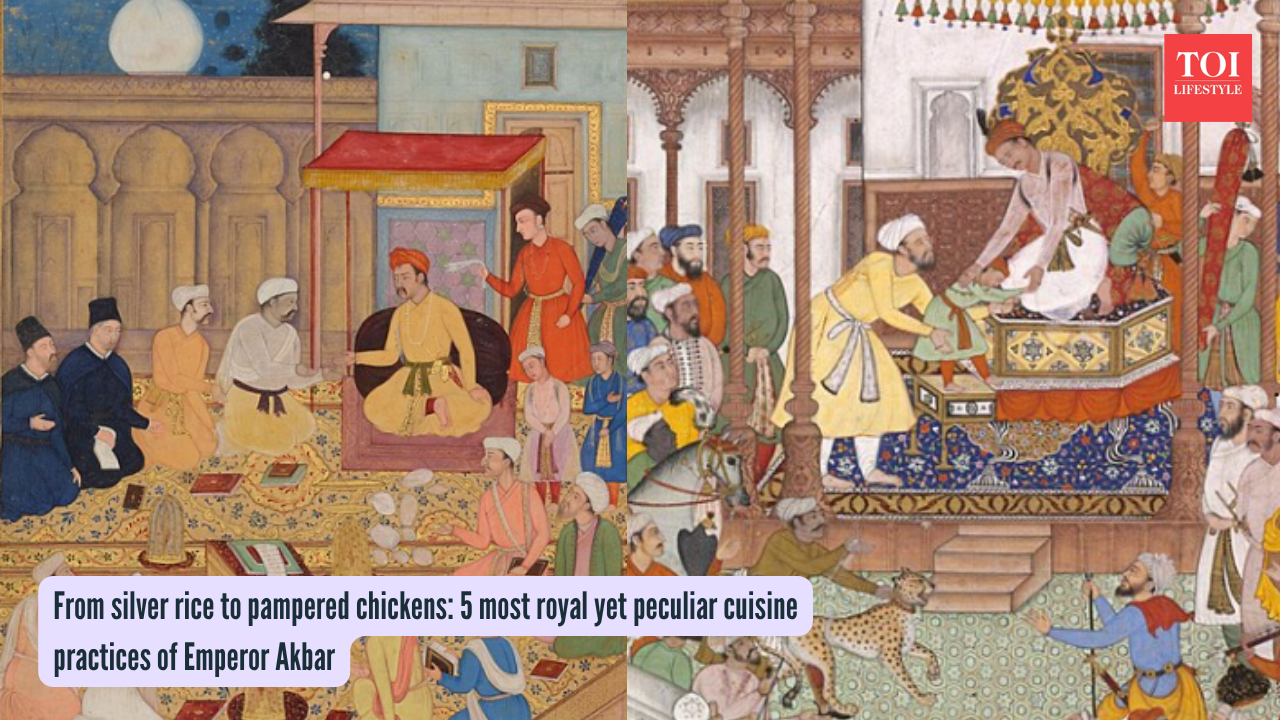 From silver rice to pampered chickens 5 most royal yet peculiar cuisine practices of Emperor Akbar