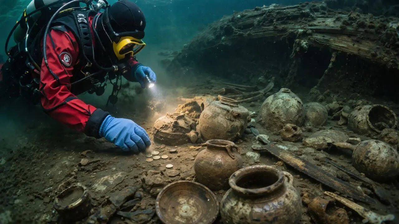 1,000 Roman objects were found in Lake Switzerland, and they are almost perfectly preserved