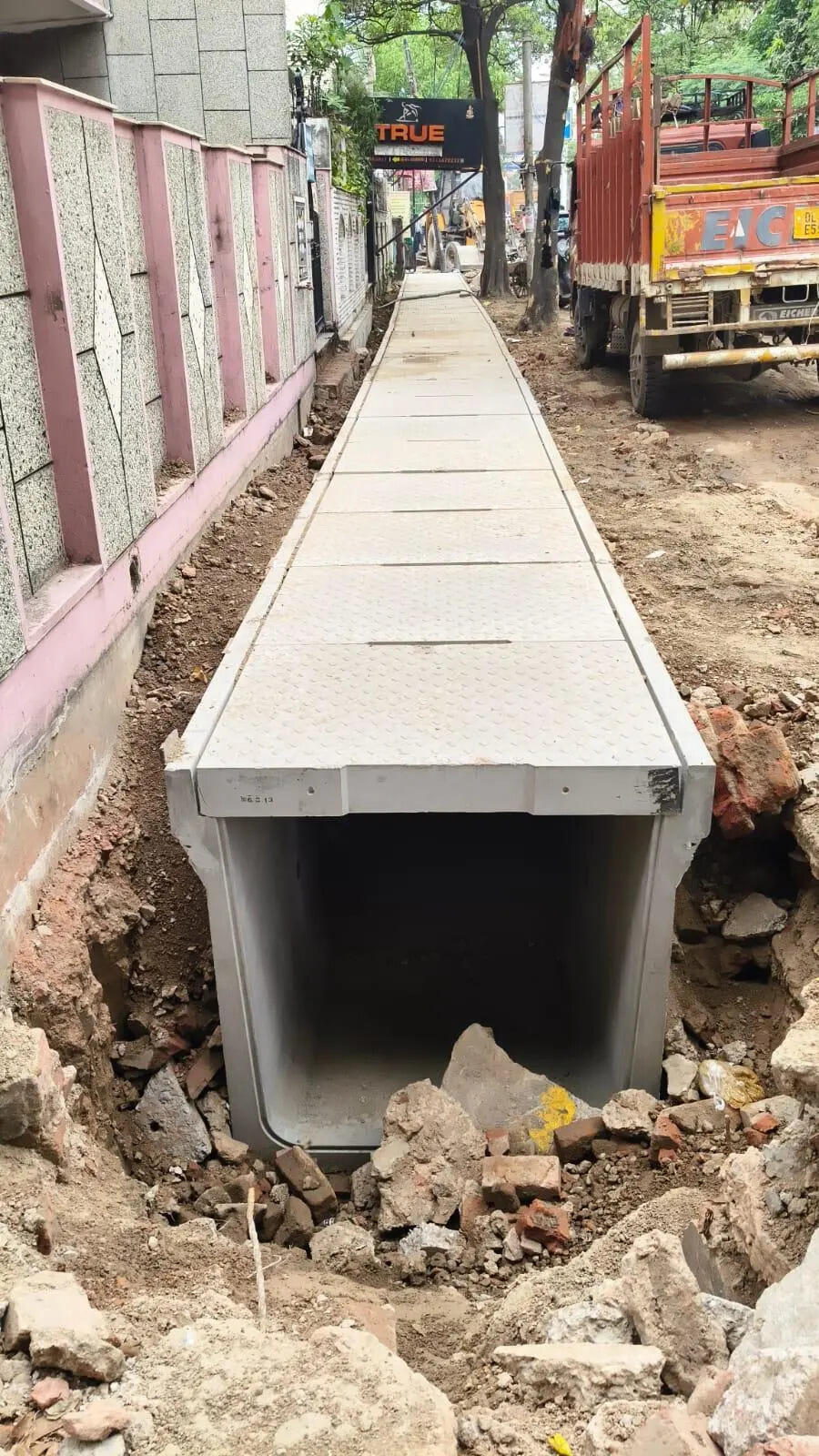 Delhi adopts new precast technology to upgrade drainage network