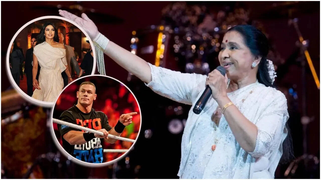Priyanka Chopra reacts to John Cena’s tribute to Asha Bhosle