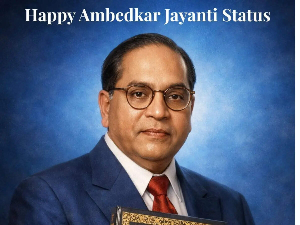 Happy Ambedkar Jayanti status