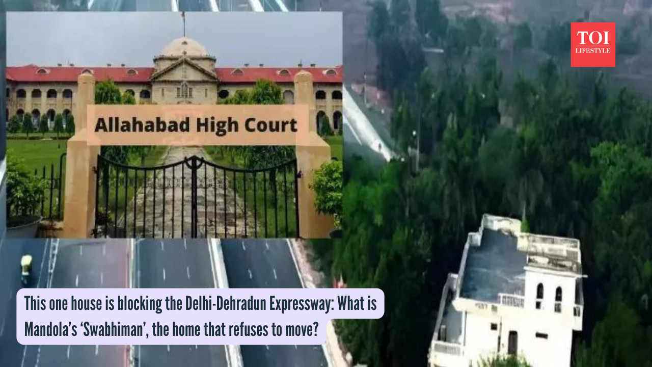 This one house is blocking the Delhi-Dehradun Expressway What is Mandola’s ‘Swabhiman’, the home that refuses to move