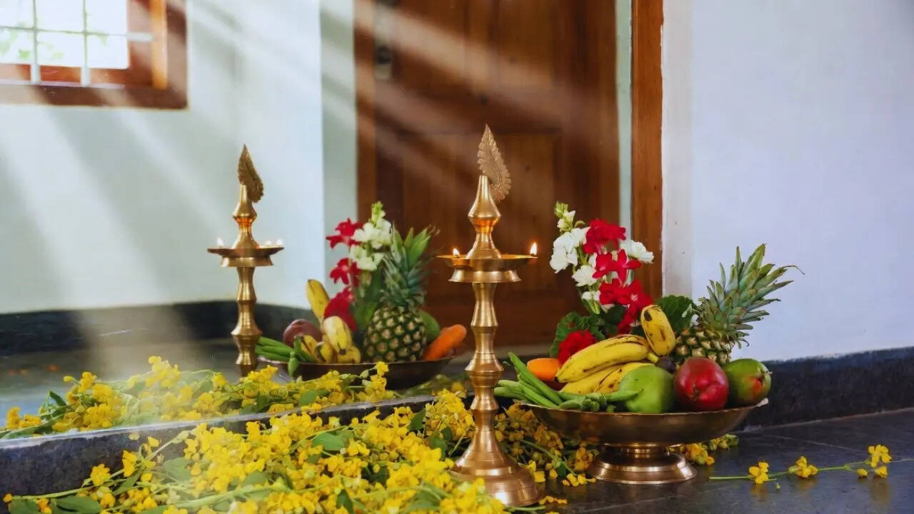 Vishu preparation Vishu preparation