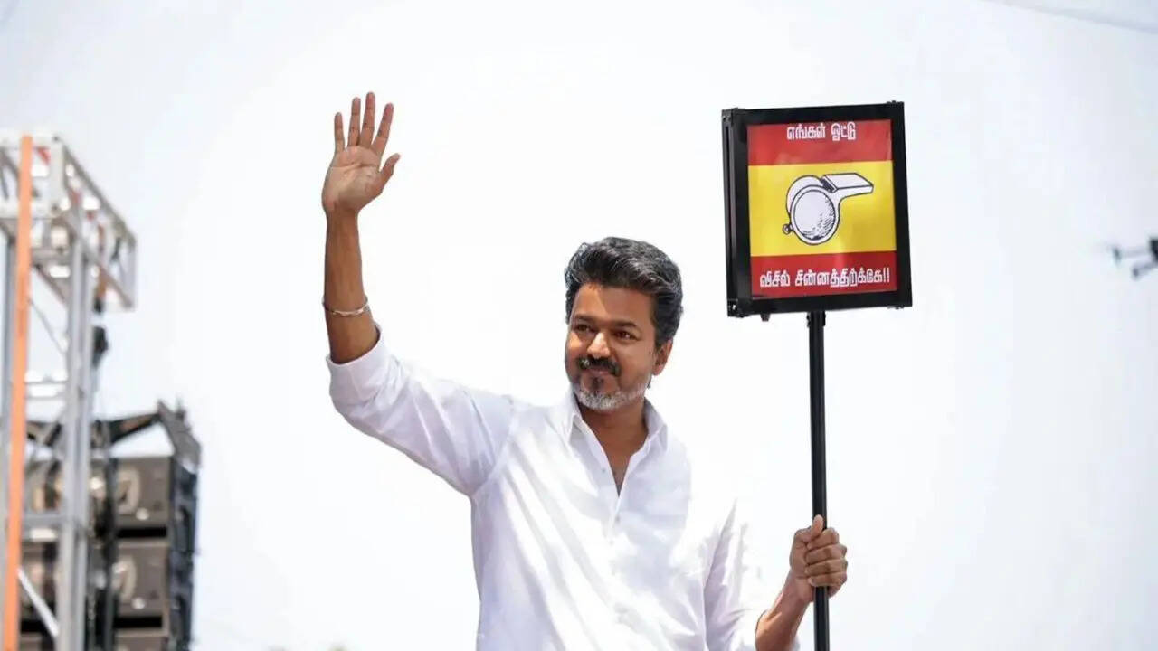 Tamil Nadu polls: Vijay’s Tiruppur rally called off after 15 faint in scorching heat
