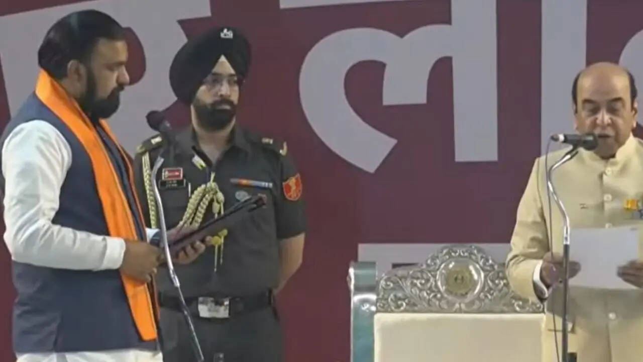 Bihar’s first BJP CM: Samrat Choudhary takes oath