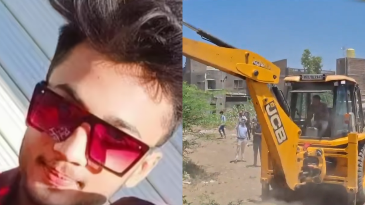 Bulldozer action in Amravati: House of Ayan Ahmed Tanveer demolished after abuse videos surface