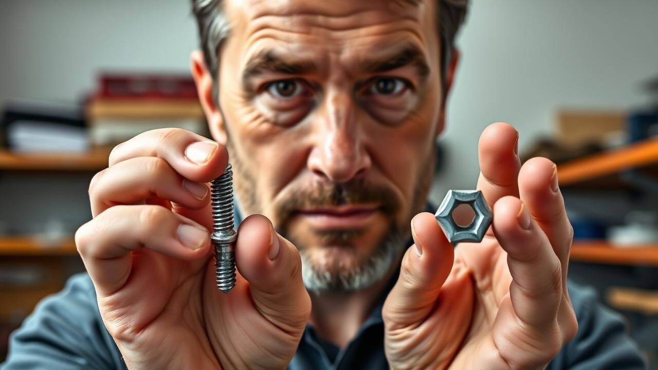 Technician Demonstrates Screw Head Grip