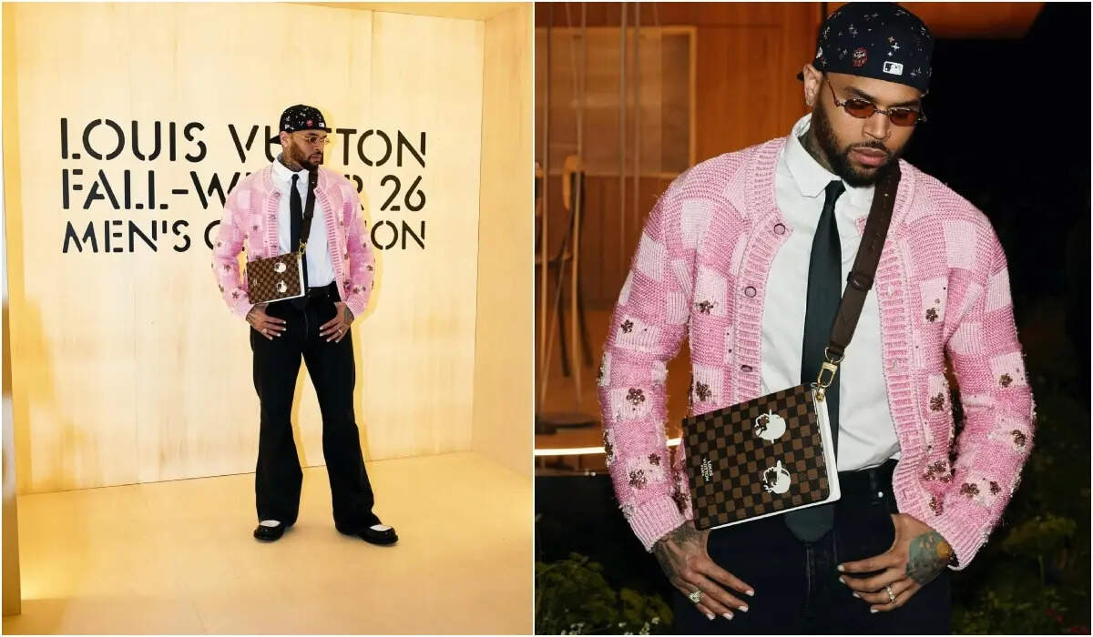 Chris Brown cardigan