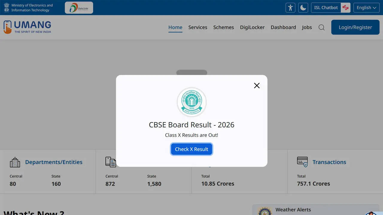 CBSE Class 10th result 2026 declared via DigiLocker and UMANG app