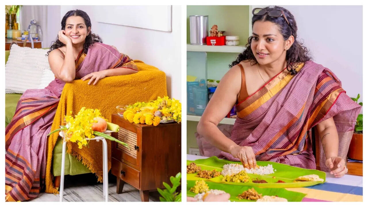Parvathy Thiruvothu celebrates Vishu in her Mumbai home