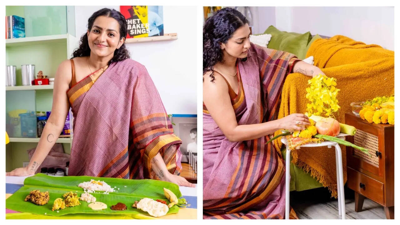 Parvathy Thiruvothu celebrates Vishu in her Mumbai home