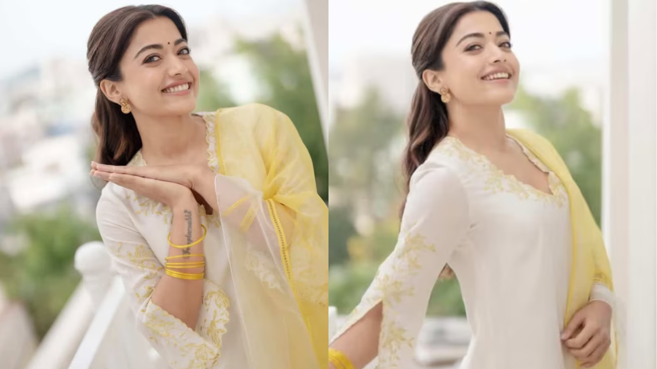 Rashmika Mandanna Reimagines Chanderi with Grace