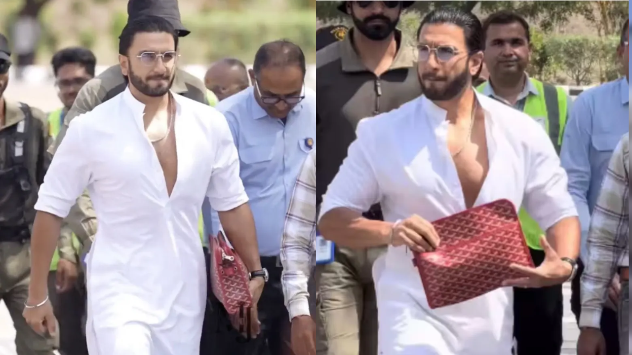 Ranveer Singh’s Goyard Pouch Moment Explained