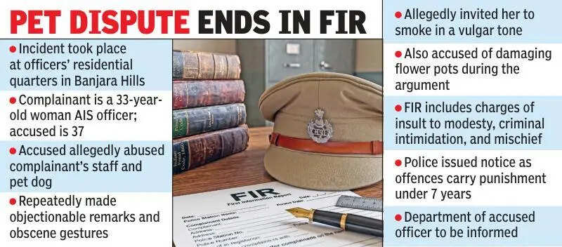 Dog poop row turns ugly: AIS officer booked for lewd jibe