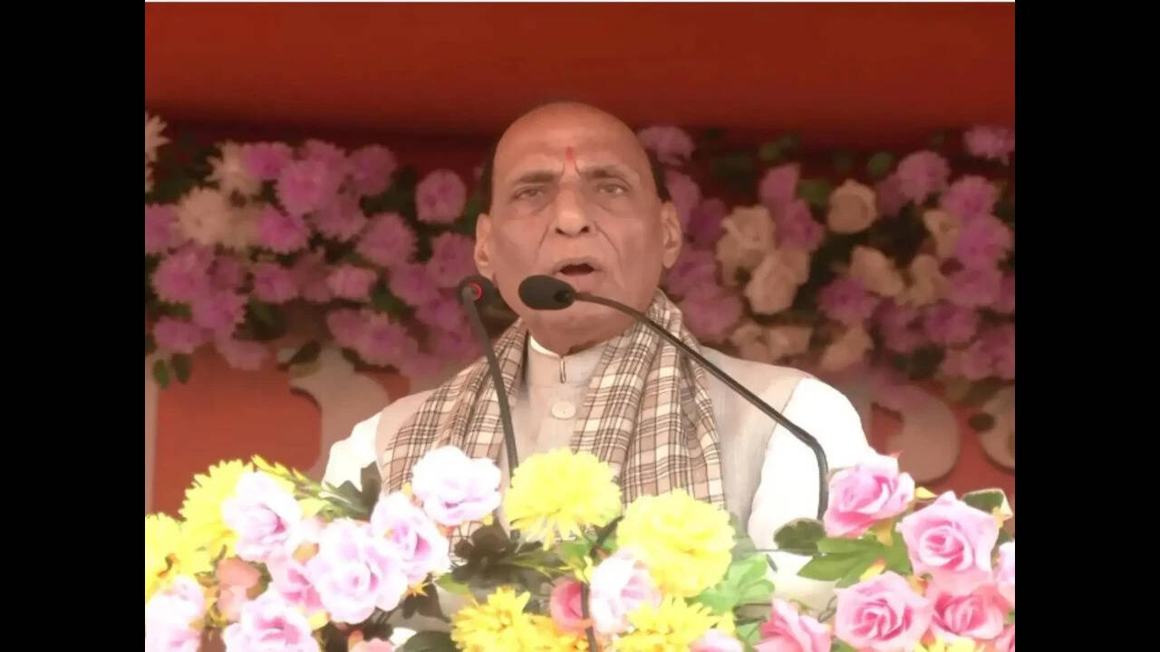 'Mamata deindustrialised Bengal': Rajnath Singh targets CM ahead of polls
