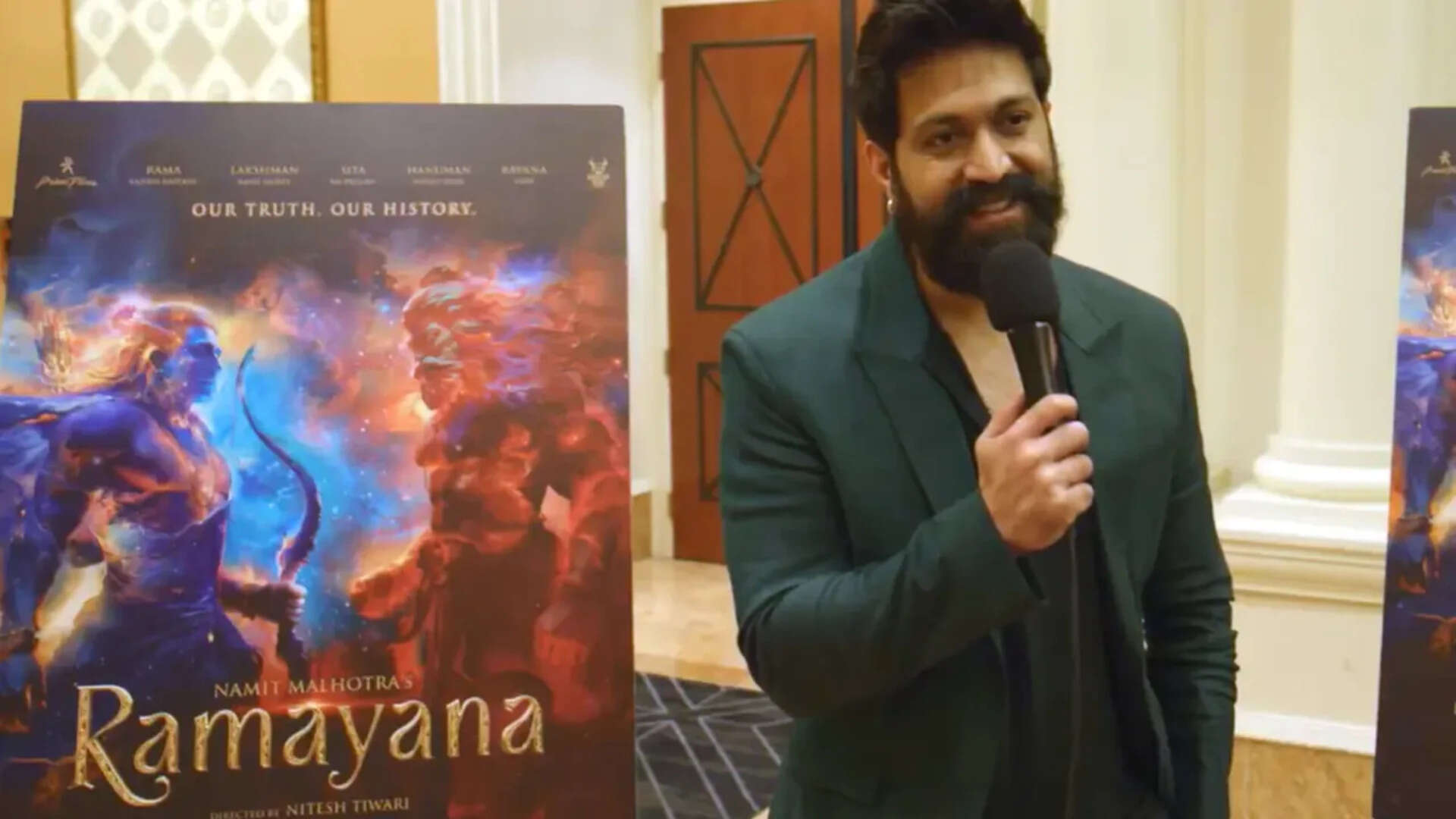 'Ramayana': Yash hints at end-October release