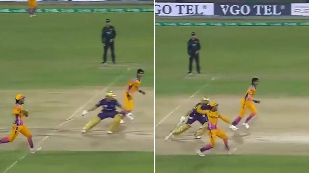 Comedy of errors in PSL! Chaos unfolds as run-out chance goes begging - Watch