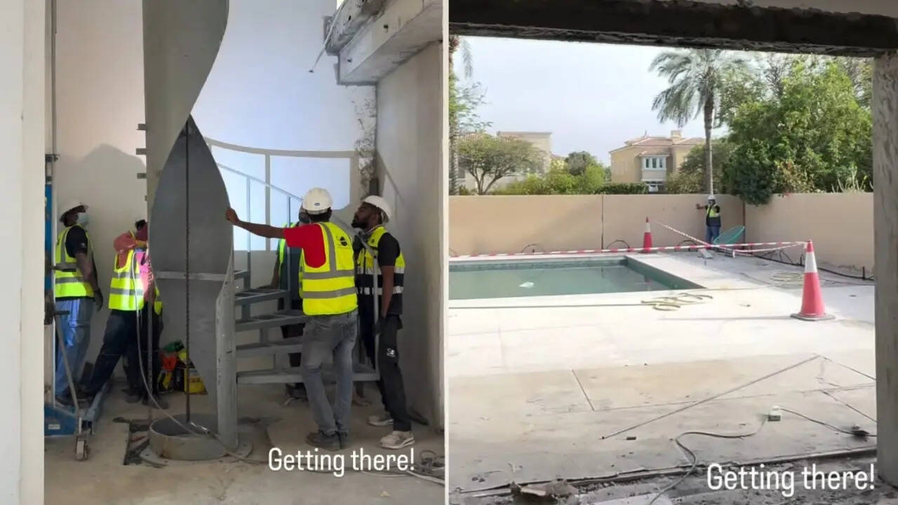 Oliver Rowland's new house