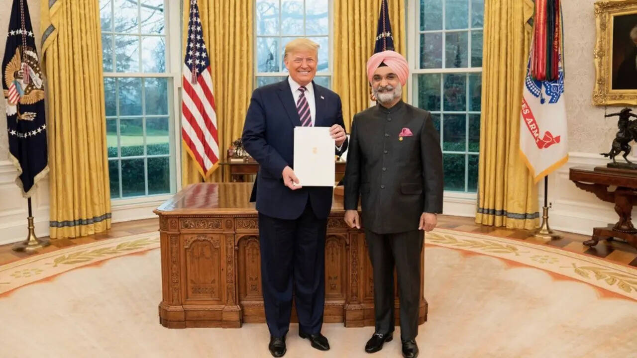 'Seasoned diplomat': Trump congratulates Taranjit Sandhu on Delhi LG appointment