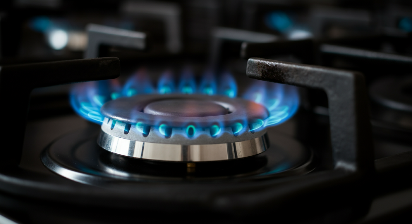 Blue Flame Gas Burner