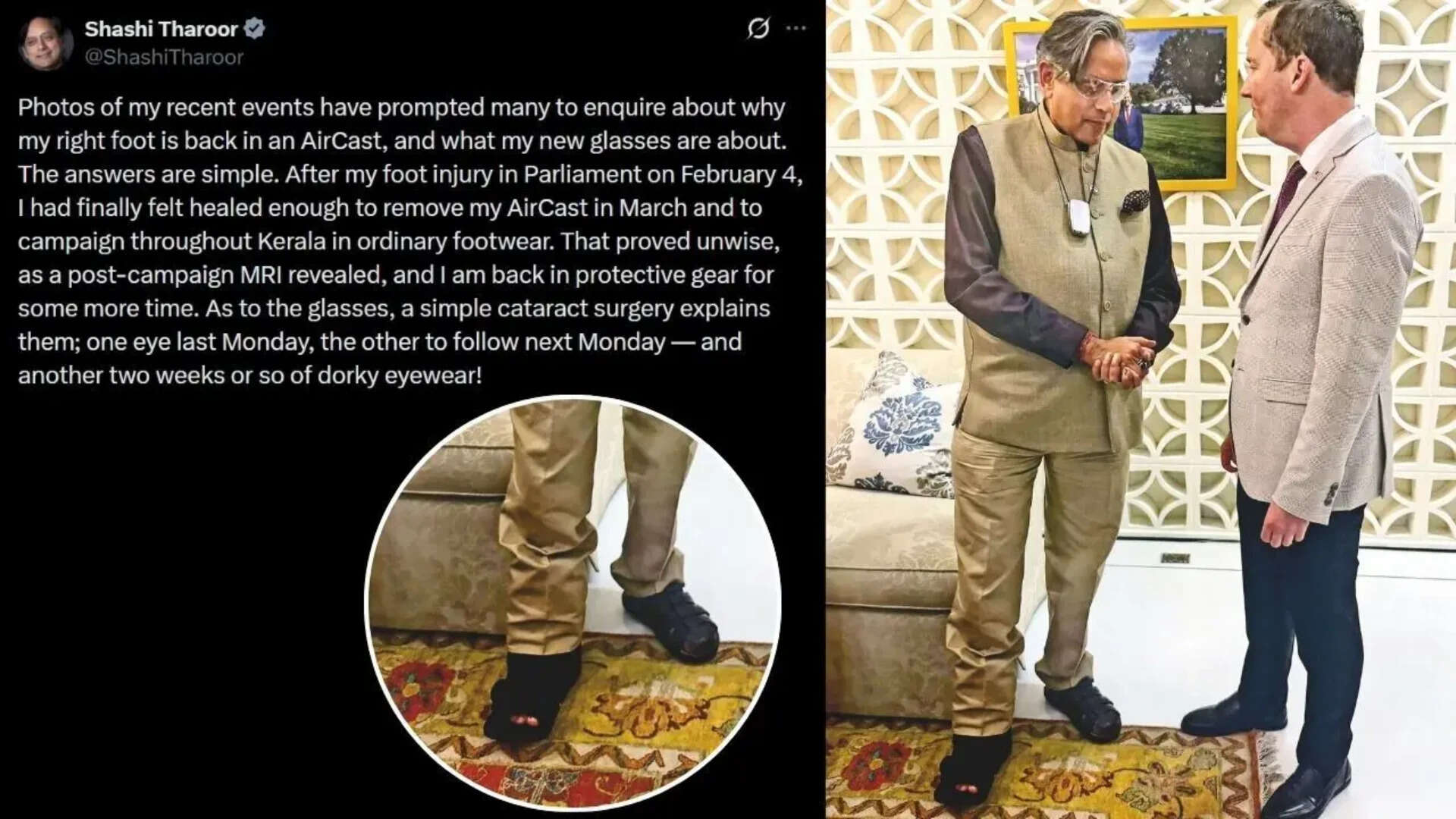 MP Shashi Tharoor shared on X (@ShashiTharoor)