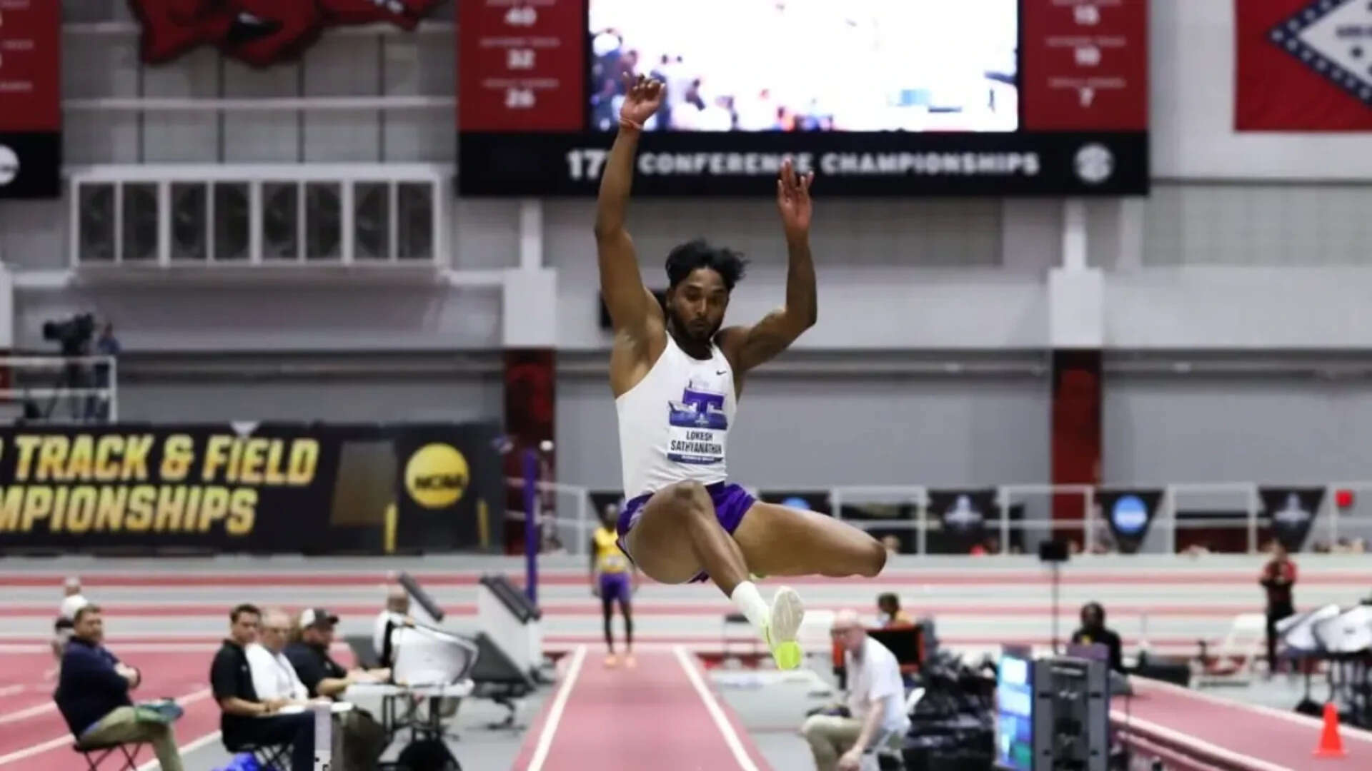‘This is what my mother wanted’: Behind Lokesh Sathyanathan’s NCAA-winning 8.21m leap