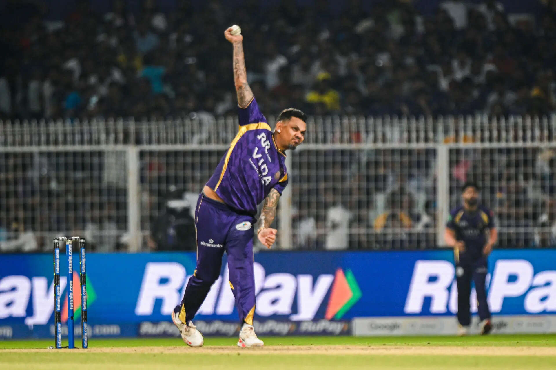 IPL 2026 Live: Sunil Narine draws first blood as Sai Sudharsan departs