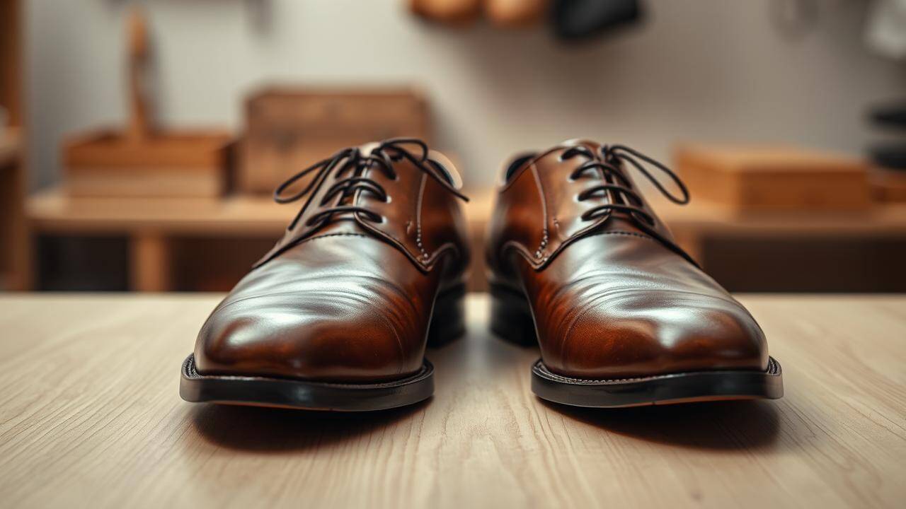Polished Leather Dress Shoes