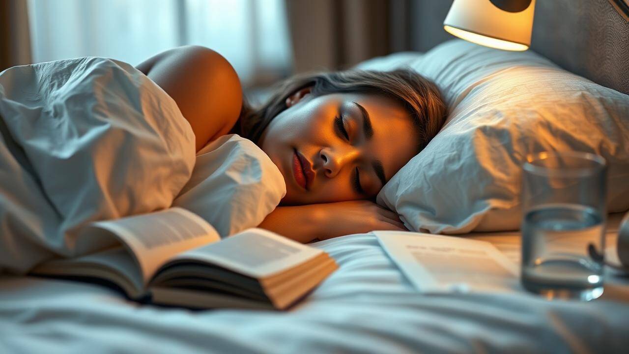 Peaceful Slumber on Plush Bedding