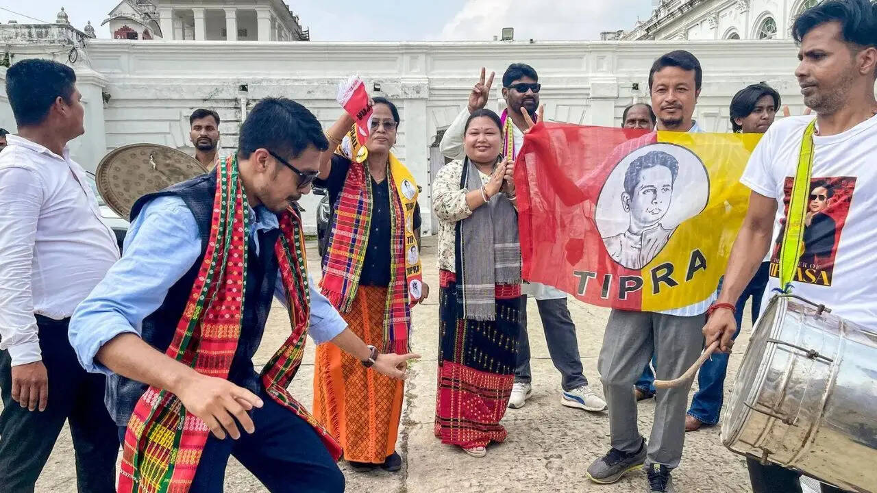 TIPRA Motha sweeps Tripura tribal council elections