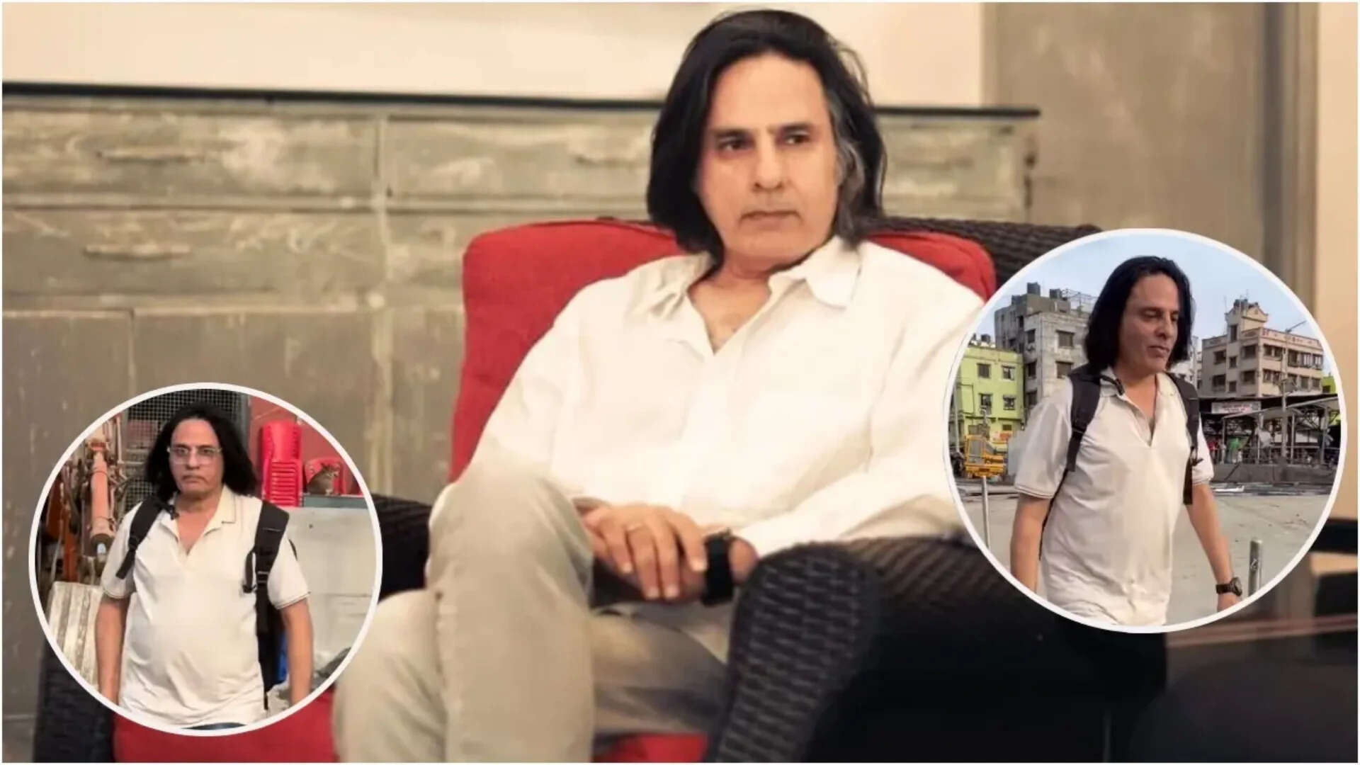 Rahul Roy spotted in Mumbai looking strikingly different