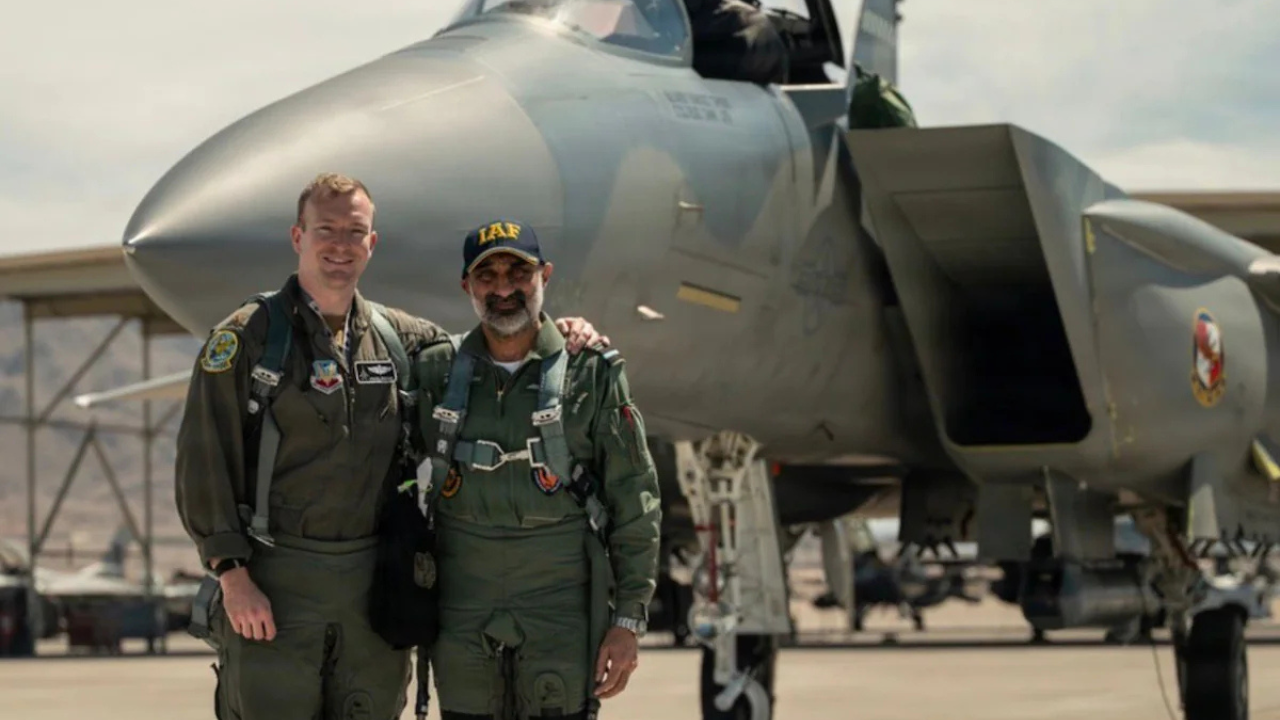 IAF chief takes sortie on advanced US jet that bombed Iran