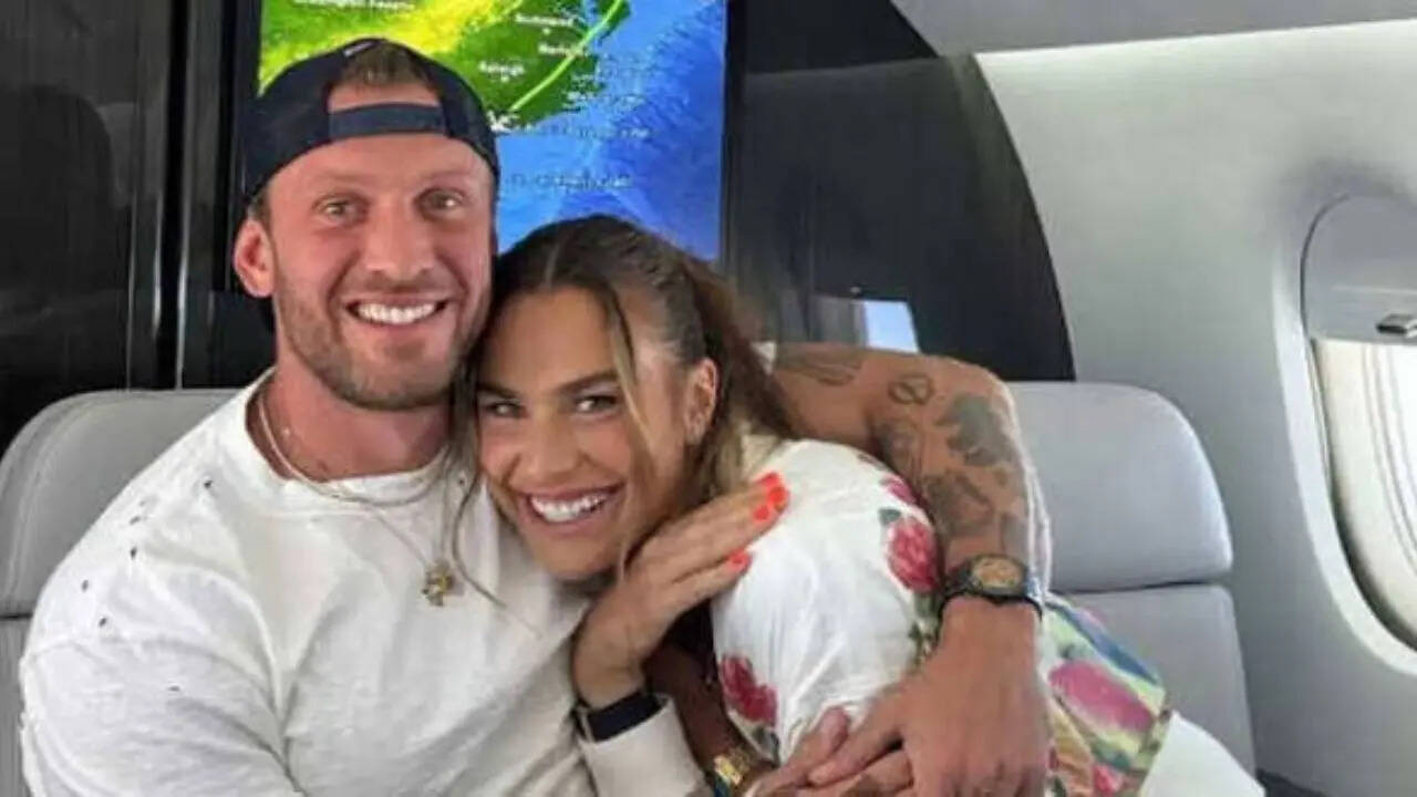 Aryna Sabalenka’s fiancé Georgios Frangulis hits back at critics over match presence