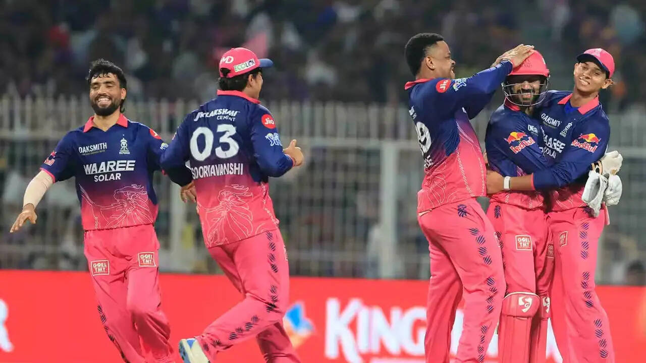 IPL 2026 Live: Yash Raj strikes first IPL wicket as RR spinners tighten grip on KKR