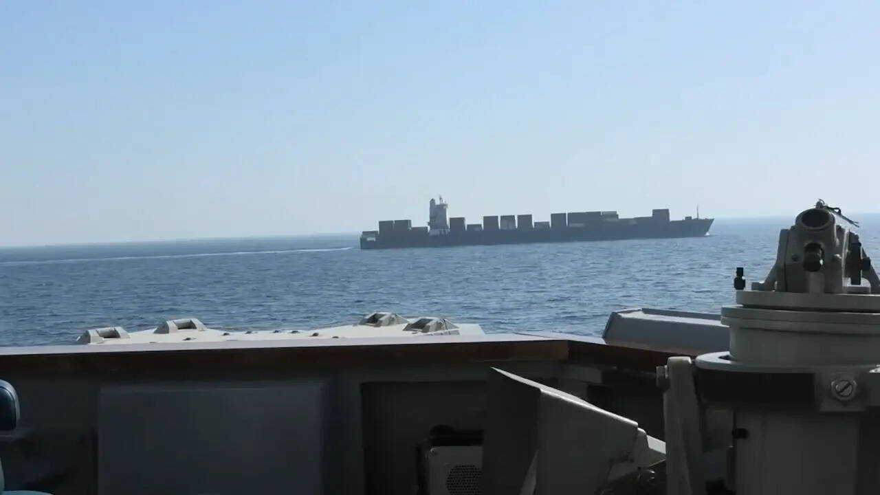 US Strike on Iran: Navy Seizes Cargo Ship in Gulf of Oman Amid Blockade