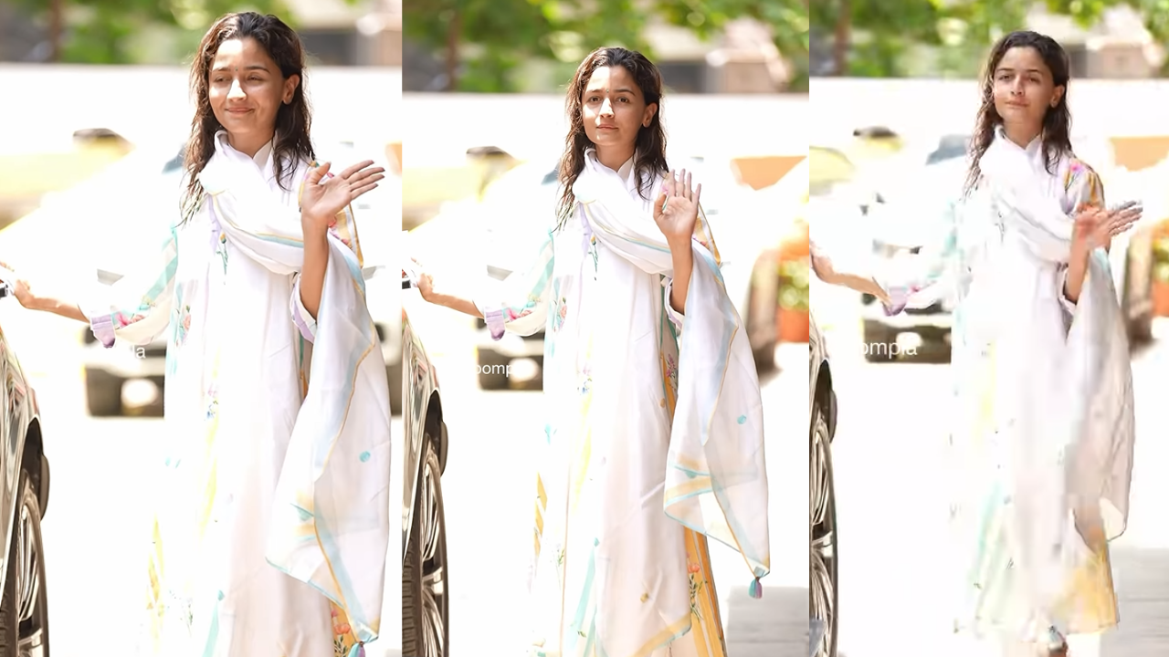 Alia Bhatt at the Hinduja Hospital