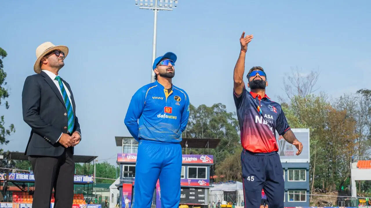 NEP vs UAE, Live: Nepal in trouble with 3 down as Kushal Bhurtel run out