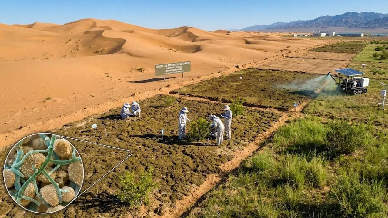 Desert Greening is a Biological Mirage and We Are Falling for It