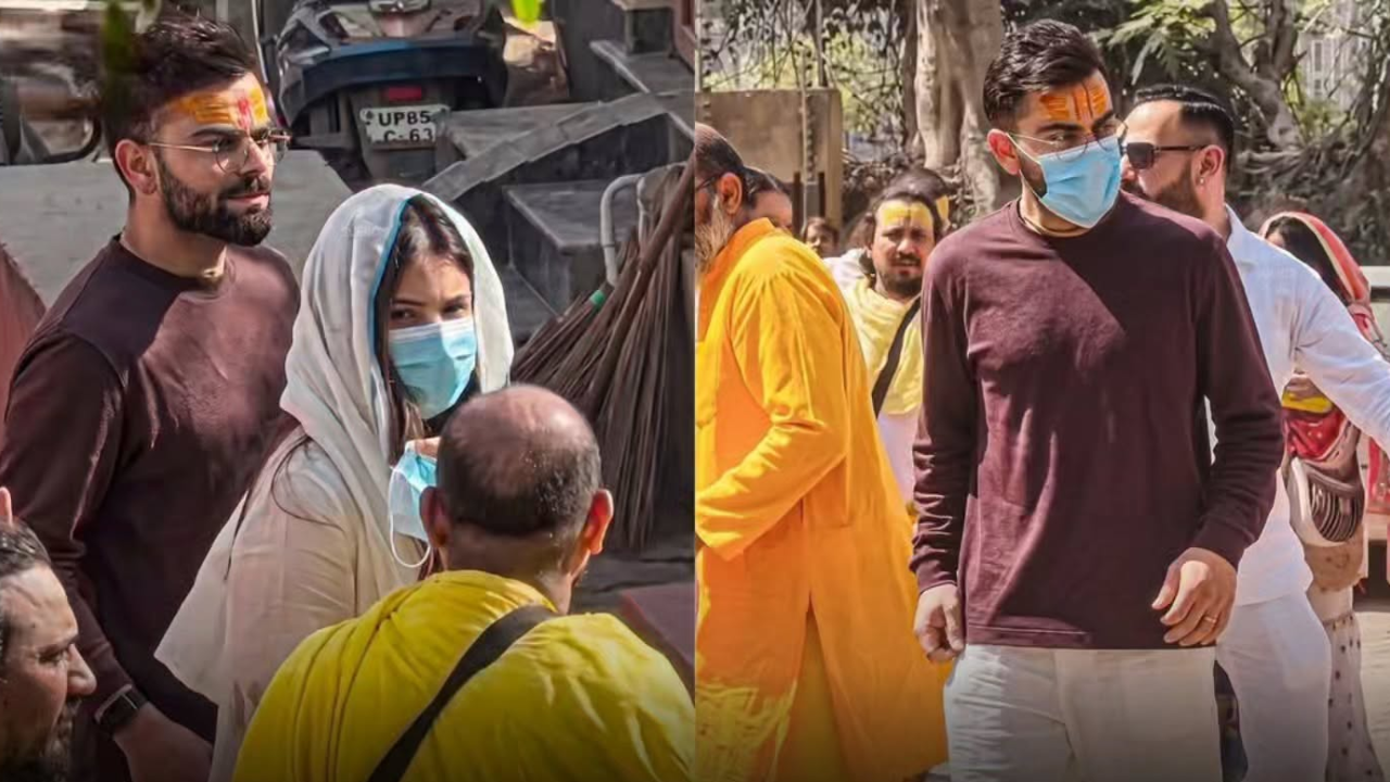 Virat Ditches IPL Heat for Ashram Chic with Anushka