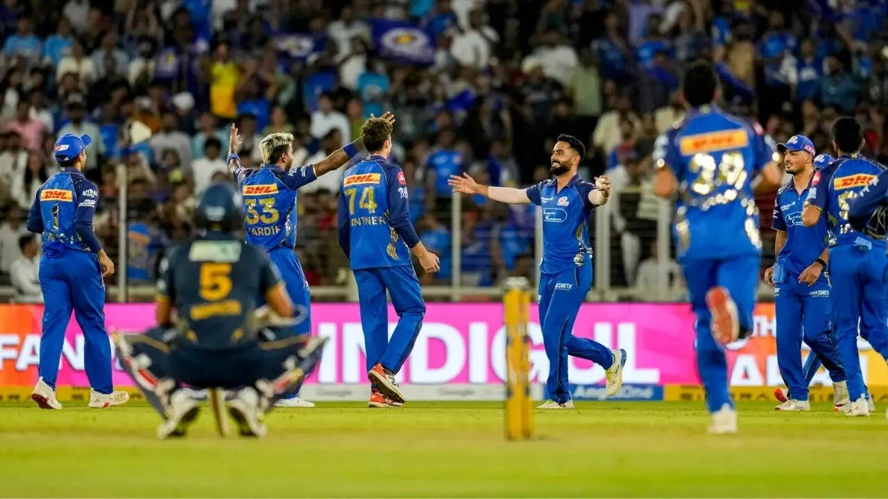 Tilak Varma turns it around: MI storm Ahmedabad, GT wiped out in 99-run rout