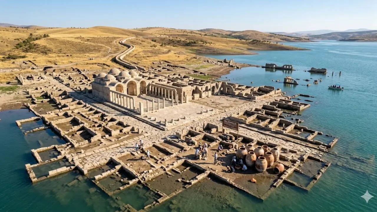 A 2,000-year-old underwater city found in Turkey shows advanced urban planning