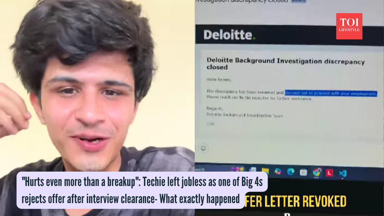 Hurts even more than a breakup Techie left jobless as one of Big 4s rejects offer after interview clearance- What exactly happened