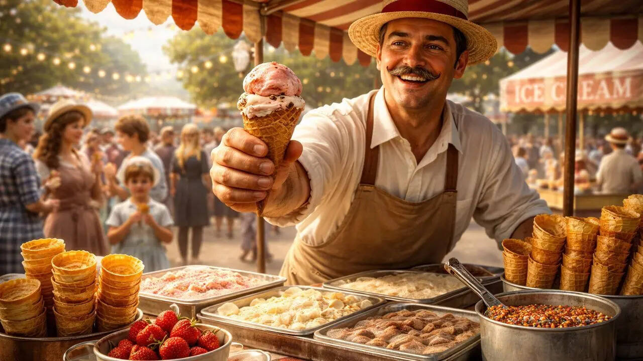 Ice cream cones: accidental innovation