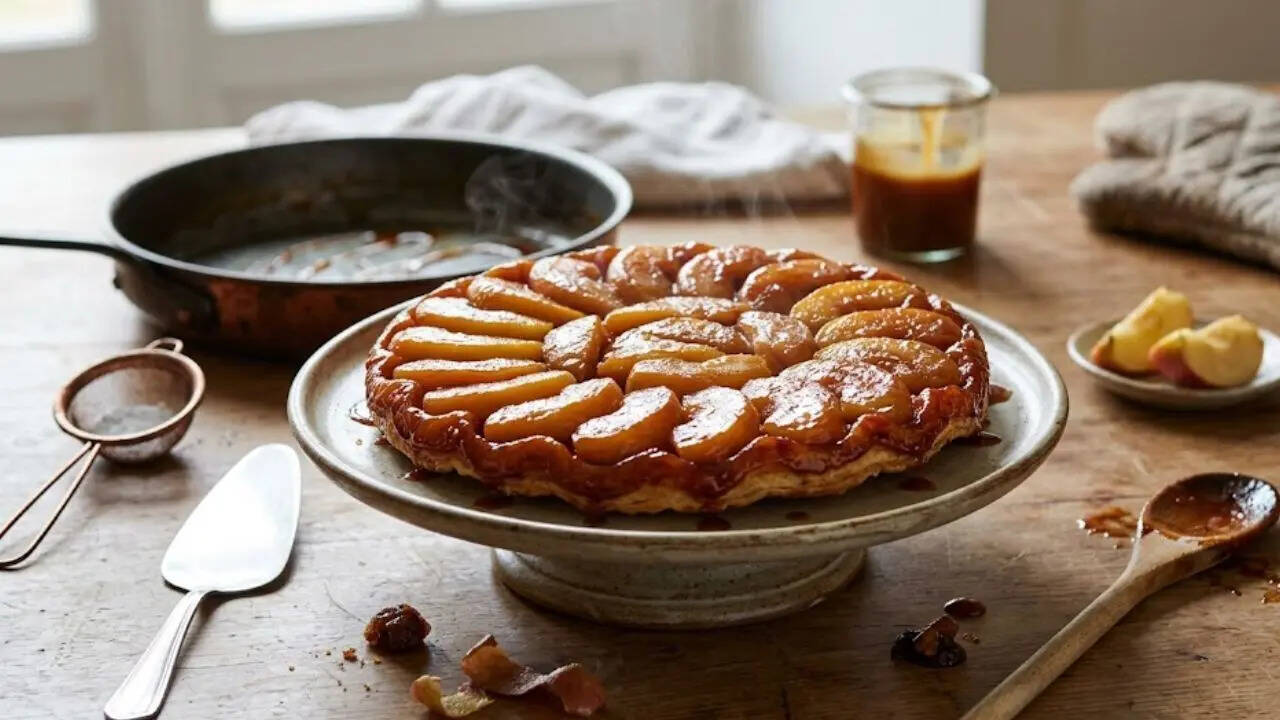 Tarte Tatin upside-down tart mistake