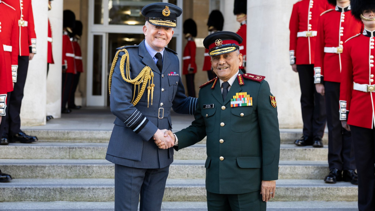 CDS general Chauhan in UK to deepen military cooperation, boost defence industry partnerships