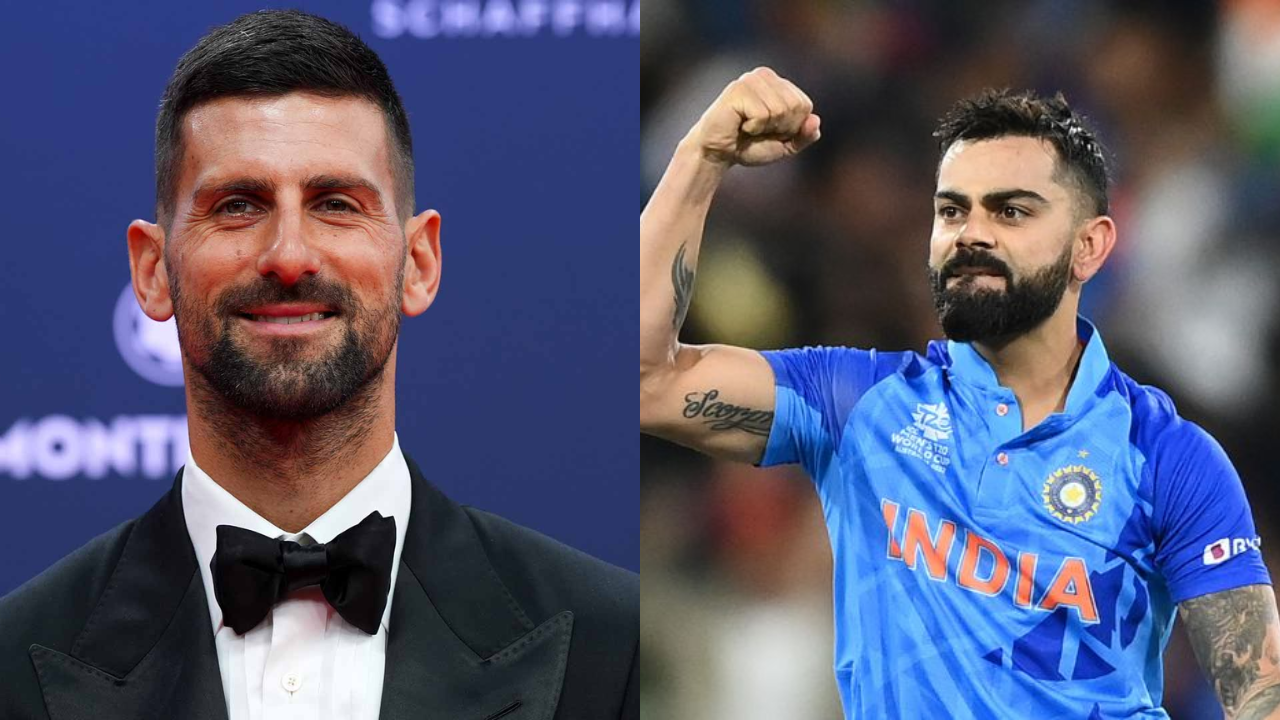 'Virat is the reason I follow cricket': Djokovic’s big reveal at Laureus