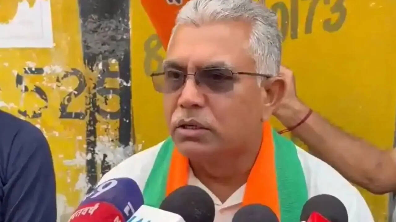 BJP’s Dilip Ghosh confident of party’s win in West Bengal polls, says TMC ‘departure ensured’