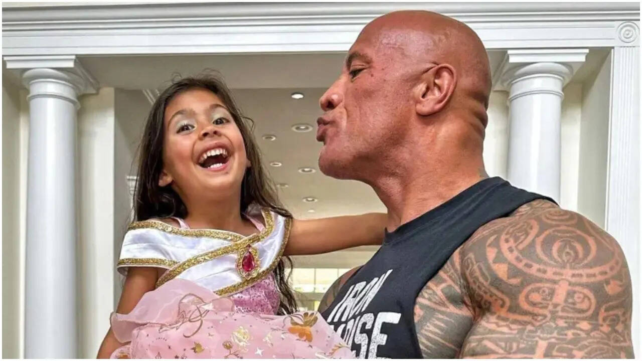 Dwayne Johnson’s daughter Tiana gets a KATSEYE-themed party
